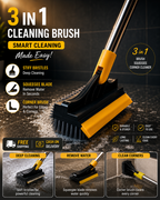 3-in-1 Smart Floor Cleaning Brush