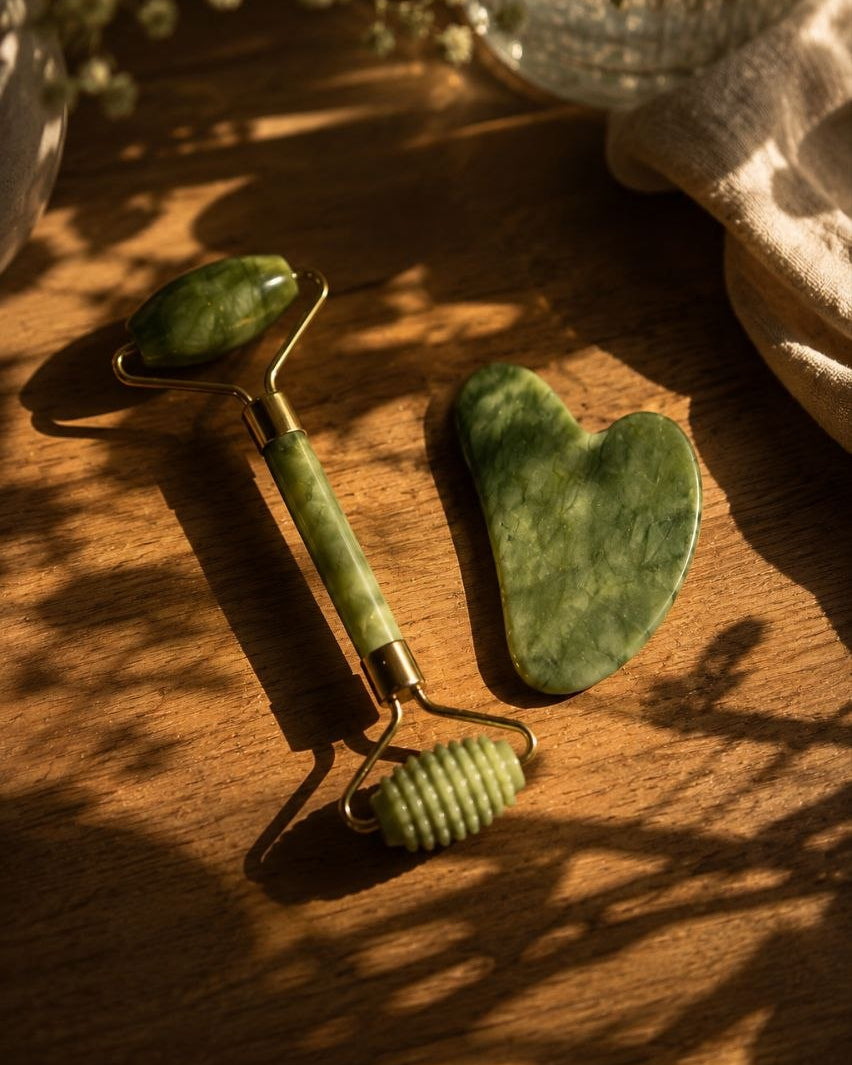 Natural Jade Stone Facial Roller